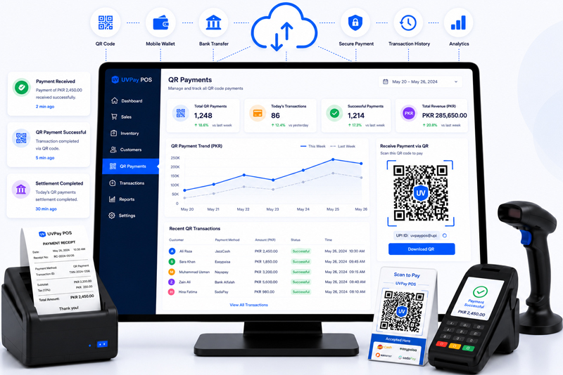UVPay POS Checkout Terminal